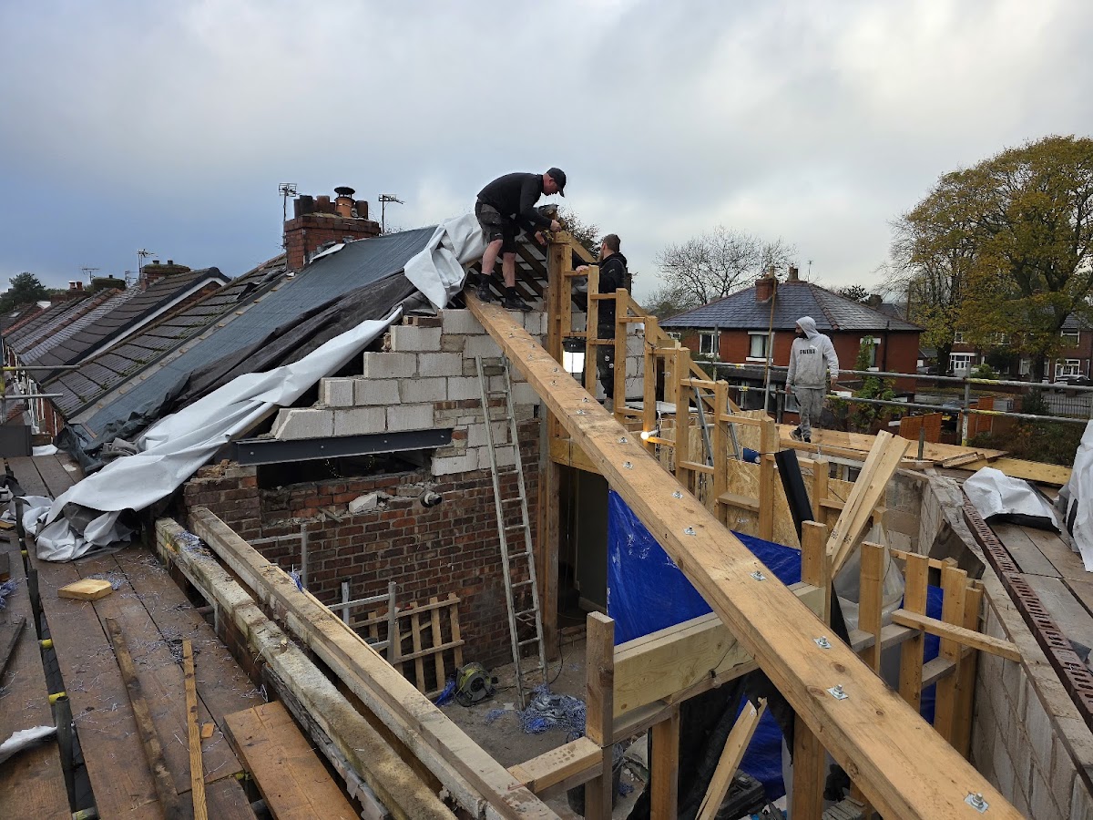 Roofing & roof repairs photograph from the AP Roofing website
